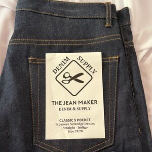 Men's Japanese Selvedge Indigo Jeans